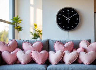 Sådan skaber du et harmonisk hjem med hjertepuder og radiostyret vægur online
