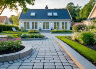 Sådan skaber du et harmonisk udemiljø med granitkantsten og nyt tag i Ebeltoft