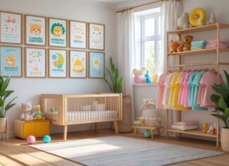 Sådan skaber du et inspirerende børneværelse med plakater og babytøj tilbud online