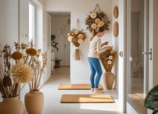 Sådan skaber du et smukt hjem med tørrede blomster og smudsmåtter