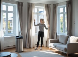 Sådan skaber du et stilfuldt hjem i Helsingør med de rette gardiner og en skraldespand med låg tilbud