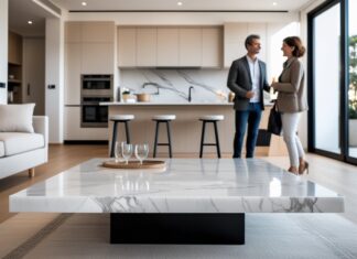 Sådan skaber du et stilfuldt køkken med et sofabord i marmor