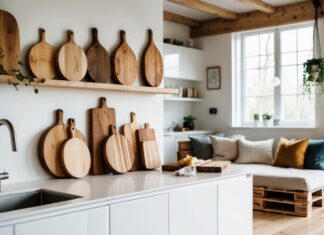 Sådan skaber du et stilfuldt køkken med skærebrætter og pallesofa møbler til hjemmet