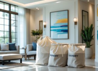 Sådan skaber du et stilfuldt og funktionelt hjem med kunst og praktiske vasketøjsposer