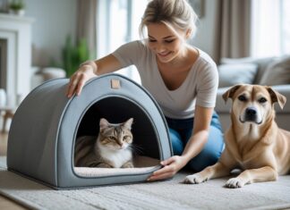 Sådan skaber du harmoni mellem hund og kat med en kattehule til din kat