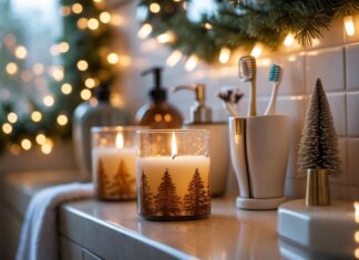 Sådan skaber du hygge i hjemmet med julelysestager og tandkrus til badeværelset