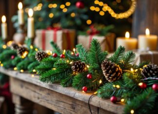 Sådan skaber du hygge med flot granguirlande dekoration til festlige lejligheder