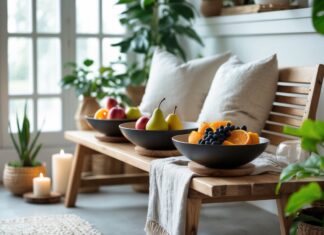 Sådan skaber du hygge med frugtskåle til din bænk
