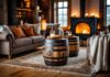Sådan skaber du hygge med whiskytønder til stuen