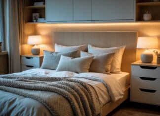 Sådan skaber du hygge og orden i soveværelset med den rette belysning og effektiv opbevaringsløsning