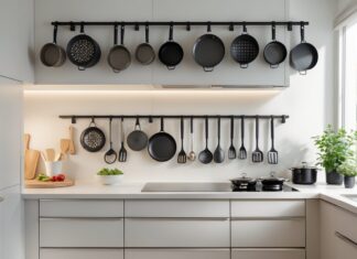 Sådan skaber du orden i køkkenet med praktiske bøjlestativer til hjemmet
