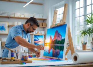 Sådan skaber du unikke kunstværker med foto på lærred af høj kvalitet