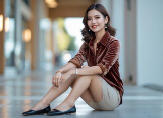 Sådan styler du fløjlsskjorter med flade sko til enhver lejlighed