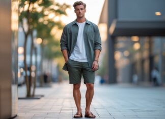 Sådan styler du overshirts med sandaler til mænd online