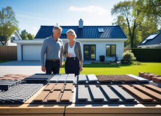 Sådan vælger du de bedste materialer til din indkørsel og dit tag i Jylland