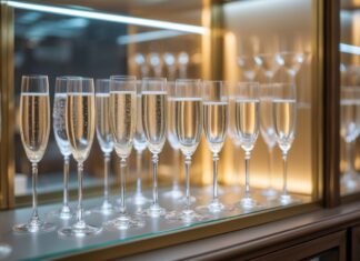 Sådan vælger du de perfekte smukke champagneskåle til vitrineskabet