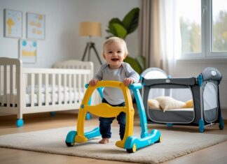 Sådan vælger du den bedste gåvogn og rejsesenge til børn