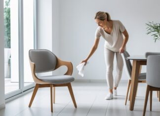 Sådan vælger du den perfekte spisebordsstol og holder dit hjem rent