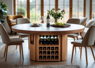 Sådan vælger du det perfekte rundt spisebord til hjemmet og vinopbevaring