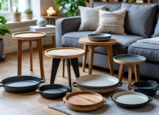 Sådan vælger du det perfekte sidebord og ovnfade i forskellige størrelser til dit hjem