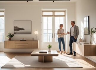 Sådan vælger du det perfekte sofabord og væghængt skænk til stuen