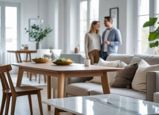 Sådan vælger du det perfekte spisebord og marmor sofabord til stuen