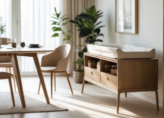 Sådan vælger du det perfekte spisebord og puslebord med skuffer til hjemmet