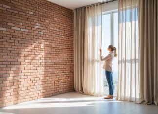Sådan vælger du gardiner der passer til dit nyrenoverede murværk