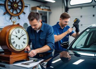 Sådan vedligeholder du dit skibsur og får reparation af bilrude hurtigt
