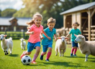 Sjove aktiviteter for børn: fra fodbold til bondegårdsdyr til børn