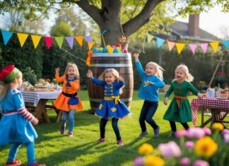 Sjove aktiviteter til fastelavnsfesten i haven