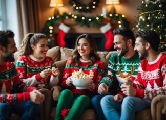 Sjove julesweatre til jul og popcornhygge i december
