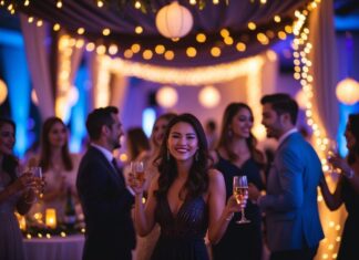 Skab den perfekte stemning med kunstige lys til fest