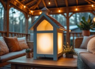 Skab hygge i din pavillon med et lyshus til din pavillon