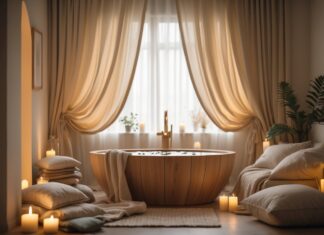 Skab hygge i hjemmet med gardiner og badebalje til voksne afslapning