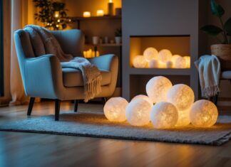 Skab hygge i hjemmet med lyskugler og lænestol udsalg