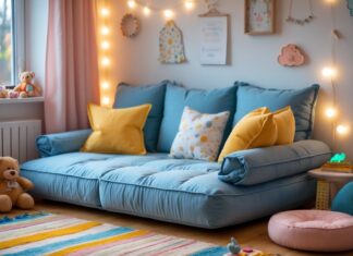 Skab hygge med en flydersofa til børneværelset