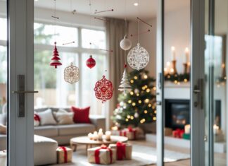 Skab julestemning med glasdøre og unikke juleuroer til hjemmet