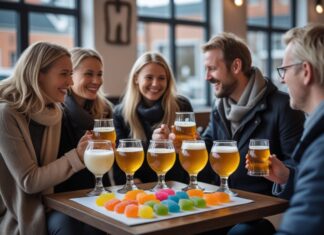 Surt slik og ølsmagning i Aarhus: En perfekt kombination