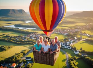 Uforglemmelig luftballon tur over Fyn