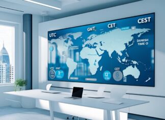 UTC, GMT, CET og CEST forklaret på en enkel måde