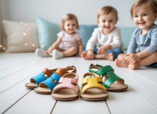 De bedste børnesandaler til små børn som gaveidéer