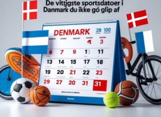 De vigtigste sportsdatoer i Danmark du ikke må gå glip af