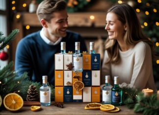 Den perfekte julekalender med lækker gin til kæresten