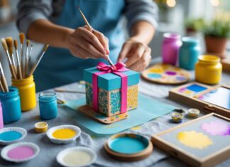 Hvordan maling kan gøre DIY-gaver personlige
