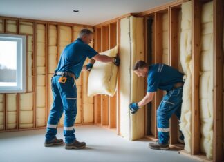 Effektiv isolering af væghulrum i Herning og Bornholm