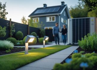 Energibesparelser i haven med solcellelamper og varmepumper i Birkerød