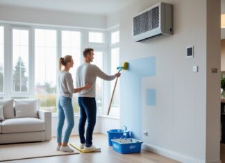 Energibesparelser i hjemmet med varmepumper og malerarbejde i Valby