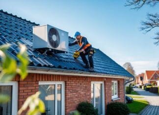 Energibesparelser med varmepumper og tagdækker i Haderslev
