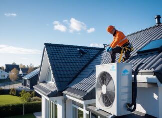 Energibesparelser med varmepumper og tagdækker i Støvring